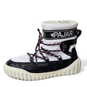Pajar Black and White Winter Boots